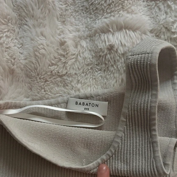 Babaton One-Shoulder Ribbed Knit Top - Picture 3 of 3